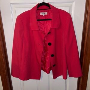 Jones Studio Vibrant Pink Women's Blazer